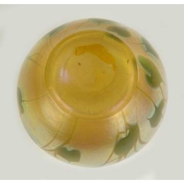 LC Tiffany Favrile Iridescent Decorated Cabinet Vase