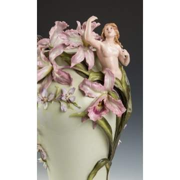French Porcelain Vase