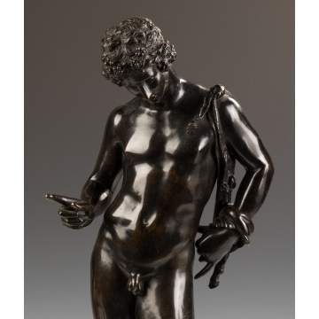 Bronze Sculpture of Greek Male Figure