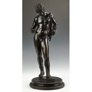 Bronze Sculpture of Greek Male Figure