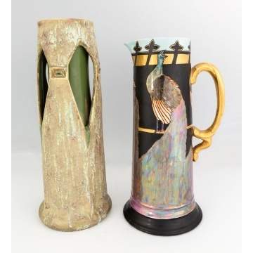 Art Pottery Vase and French Vase