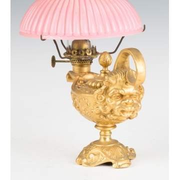 Fine and Rare Miniature Aladdin Style Lamp
