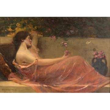 Benjamin Osro Eggleston  (American, 1867-1937)  "Rose"