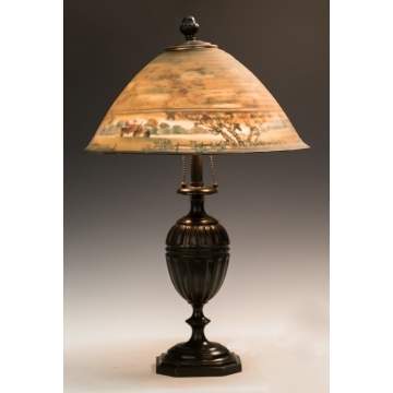 Pairpoint Reverse Painted Table Lamp