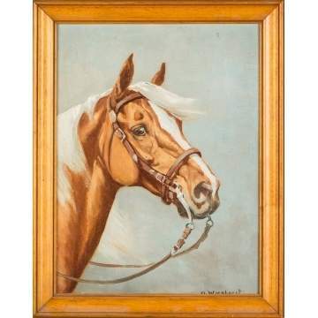 Olaf Wieghorst  (American, 1899-1988)  Horse  Portrait