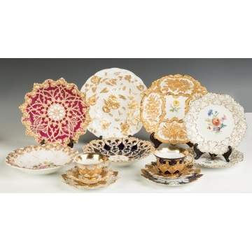Group of Meissen Porcelain Table Wear