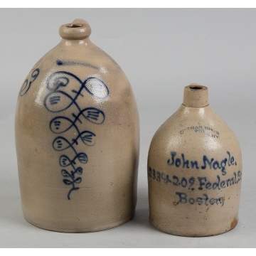 Two Stoneware Jugs