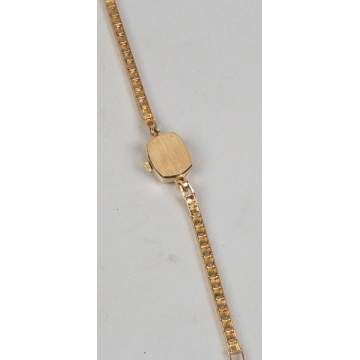 14k Gold Bulova Ladies Watch