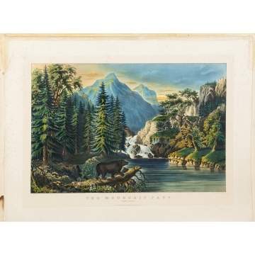 Currier & Ives "The Mountain Pass"