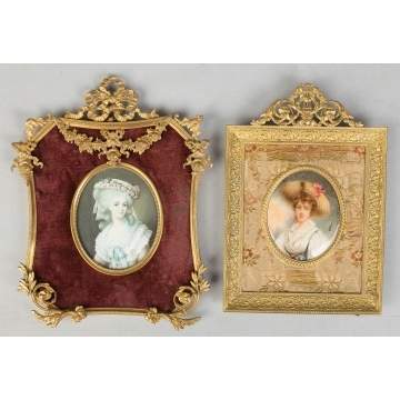 Two 19th Century Miniatures