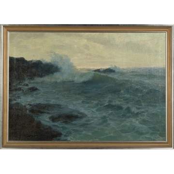 Lionel Walden (American, 1861-1933)  Seascape
