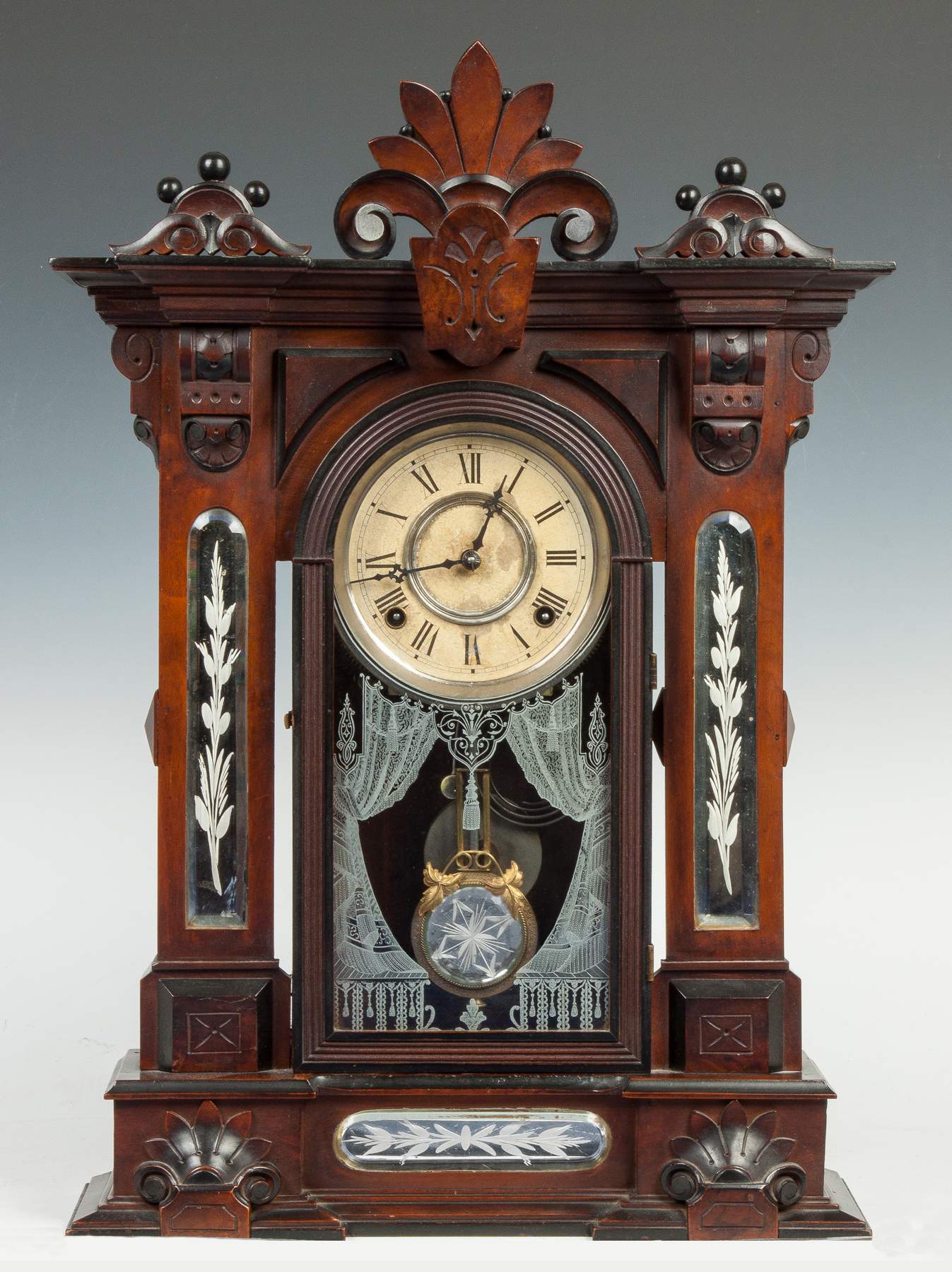 William L. Gilbert Clock Co. "Amphion", Winstead, CT Cottone Auctions