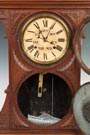 B.B. Lewis Perpetual Calendar Victorian Clock by   Welch Spring & Co., Bristol, CT