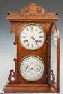 E. N. Welch "Arditi" Gales New Perpetual Calendar  Shelf Clock
