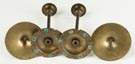 Roycroft Hammered Copper Candlesticks