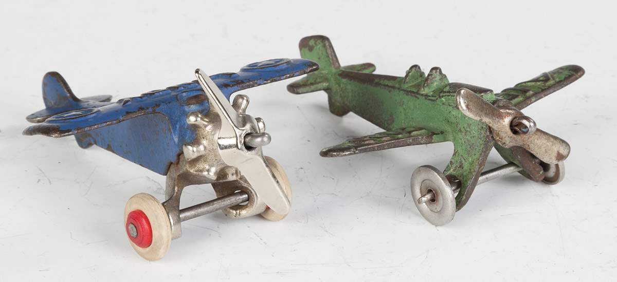 Lindy and Air Ford Cast Iron Airplanes