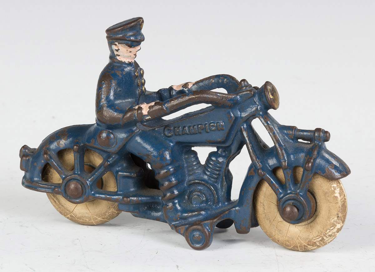 Cast Iron Champion Motorcycle