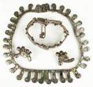 Vintage Los Castillo Navajo Necklaces, Bracelet and Earrings