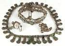 Vintage Los Castillo Navajo Necklaces, Bracelet and Earrings