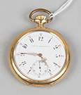 Bigelow and Kennard, Boston, 18k Gold Open Face   Pocket Watch