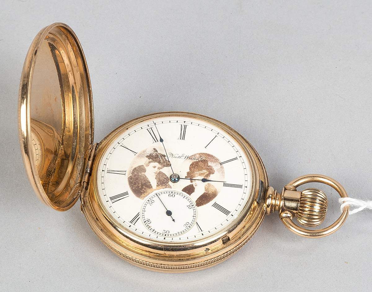 Elgin National Watch Co. 14k Gold Hunters Case   Pocket Watch