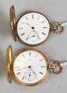 Two Gold Pocket Watches