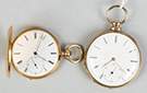 Two 14k Gold Pocket Watches