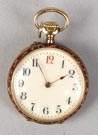 Ladies LaCoultre 18k Gold Pendant Watch