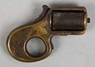 Brass and Iron Pepper Box Style Pistol
