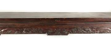 Large Chinese Carved Hardwood Alter Table