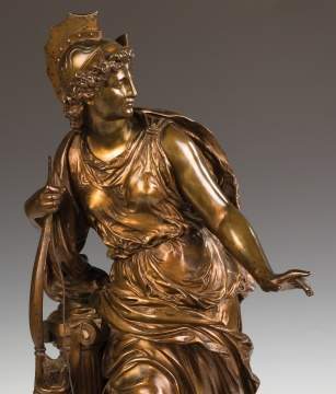 Mathurin Moreau (French, 1822-1912) "Antiope" Bronze