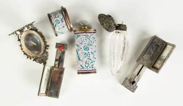 Silver and Enameled Compacts and Perfumes