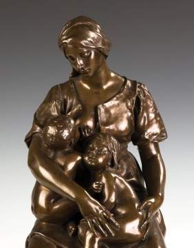 Paul Dubois (French, 1829-1905) "Charity"