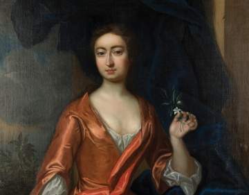 Attr. to Sir Peter Lely (British, 1618-1680) Portrait of a Lady