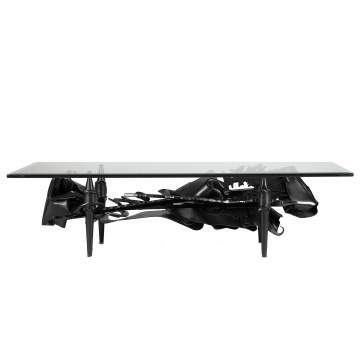 Albert Paley (American, Born 1944) Painted Steel Coffee Table, Mid-20th Century