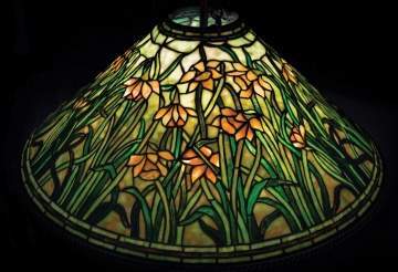 Tiffany Studios Daffodil Hanging Chandelier