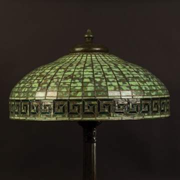 Tiffany Studios Greek Key Lamp