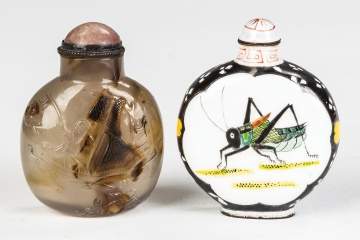 Two Chinese Snuff Bottles