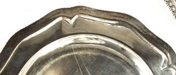 Set of Six George III Sterling Silver Plates