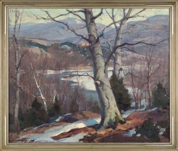 Emile Albert Gruppe (American, 1896-1978) "Vermont Landscape"