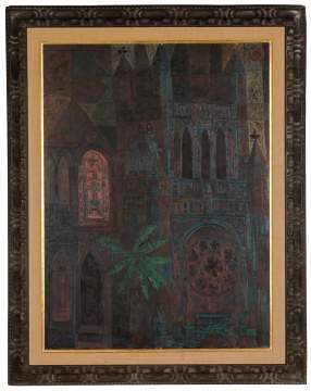 John Altoon  (American, 1925-1969) The Cathedral