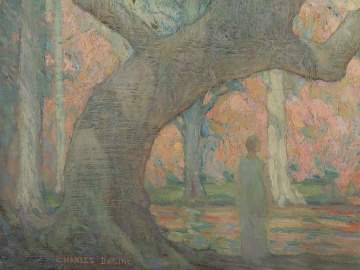 Charles E. Basing (Australian, 1865-1933) Cypress Forest
