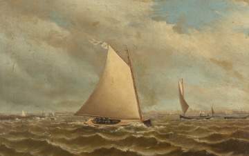 Archibald Cary Smith (American, 1837-1911) Harbor Scene