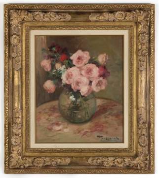 Fernand Toussaint (Belgian, 1873-1956) Floral  Still Life