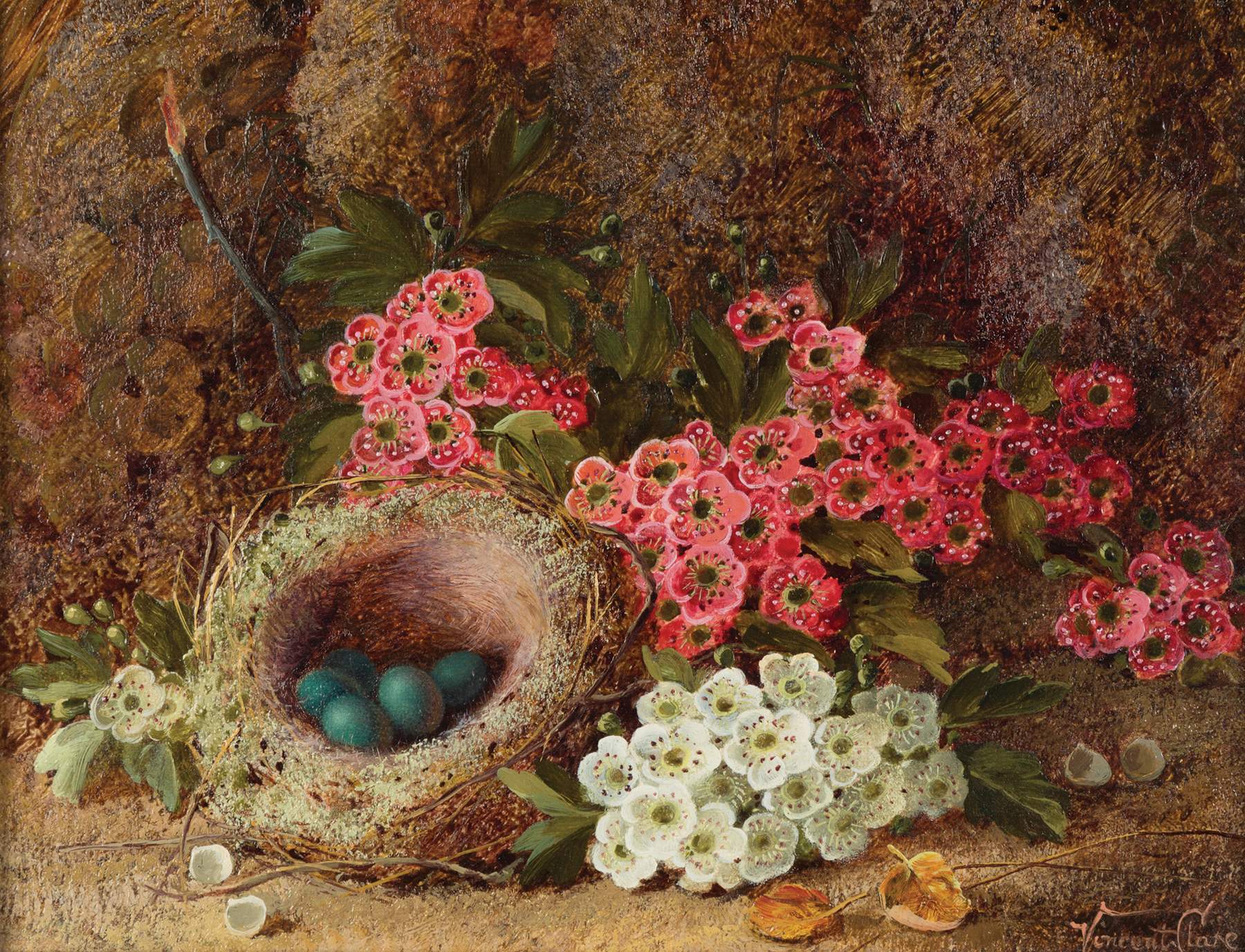 Oliver Clare (American 18531927) Two Paintings Cottone Auctions