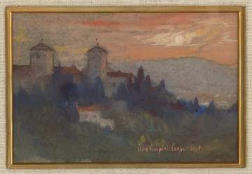 Two Colin Campbell Cooper (American, 1856-1937) Paintings