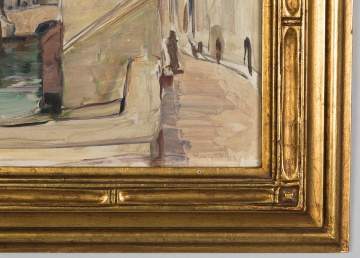 Russell Cheney (American, 1881-1945) "Chartres  Cathedral"