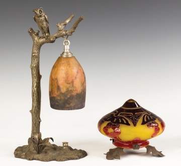 Owl Lamp and Boudoir Lamp