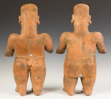 Pair of Early Jalisco Guardian Figures