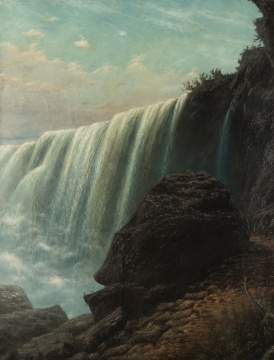 Alex Fournier (Canada, born 1939) View of Niagara Falls